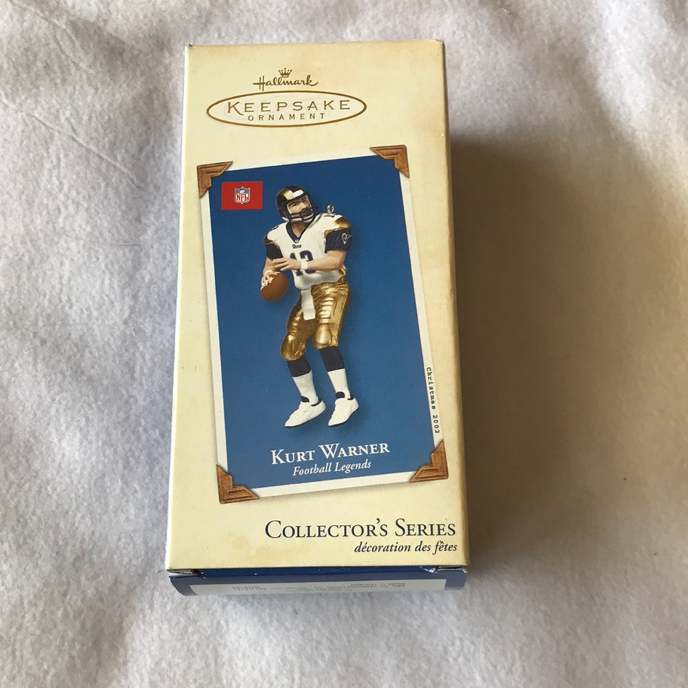 Kurt Warner ornament.